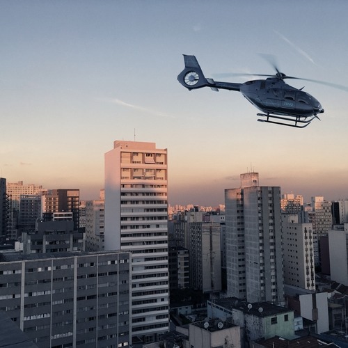 App de viagens com helicóptero chega a SP_DeBoa.com